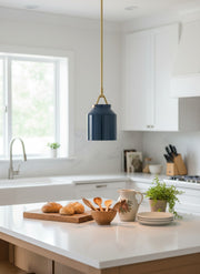 Hanton Nordic Metal Morandi Metal Pendant Light — Nordic Minimalist Fixture